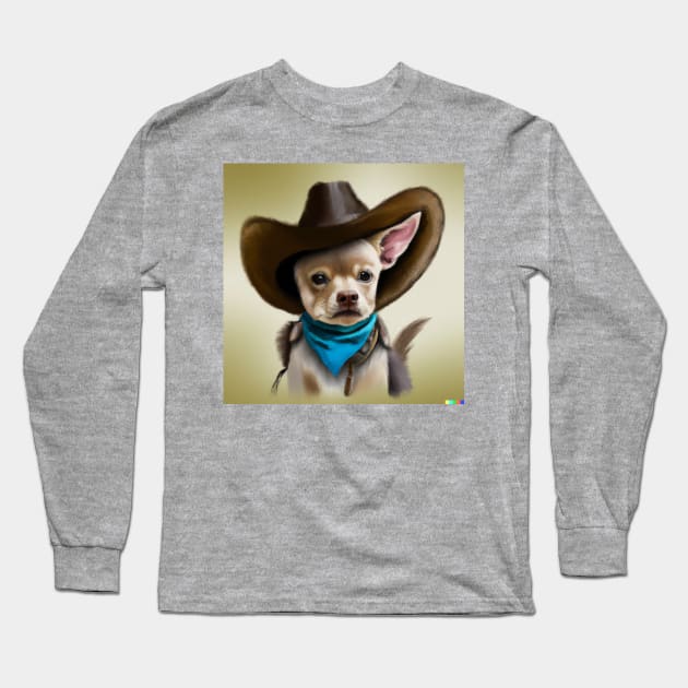 Deputy ankle biter Long Sleeve T-Shirt by GhostlierNation